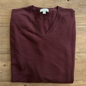 Uniqlo Extra Fine Merino Wool Vneck Sweater